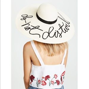 Sunny do not disturb sun hat